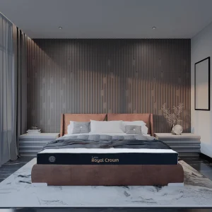 Nệm Cao Su Thiên Nhiên Hoạt Tính Latex Royal Crown